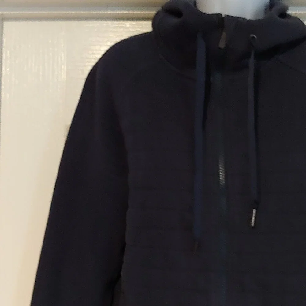 Lululemon Fleece Be True Hoodie jacket in the color Inkwell 9 Athleisure. - Picture 2 of 11